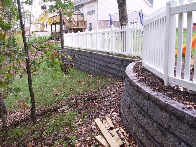 Garden Retaining Wall
